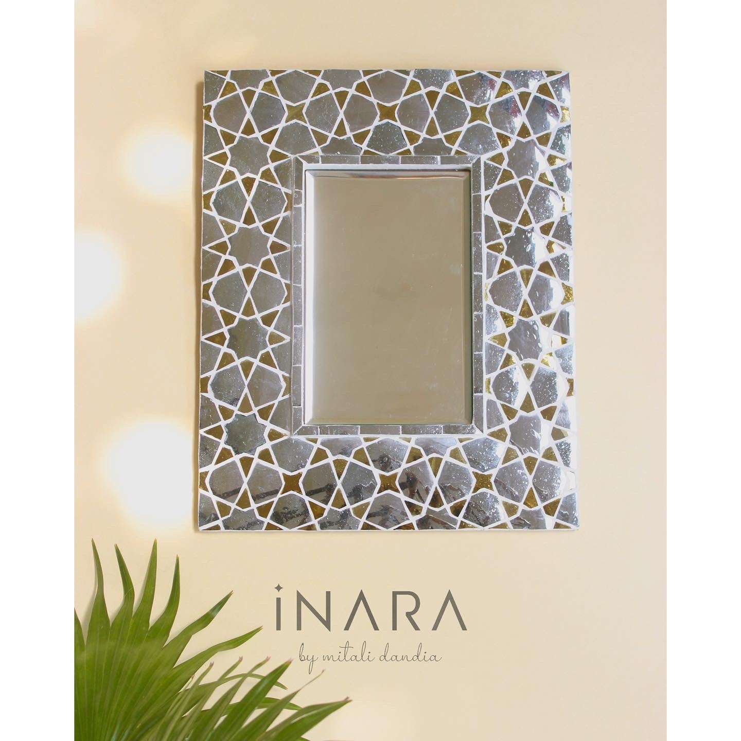 Geomteric Wall Mirror