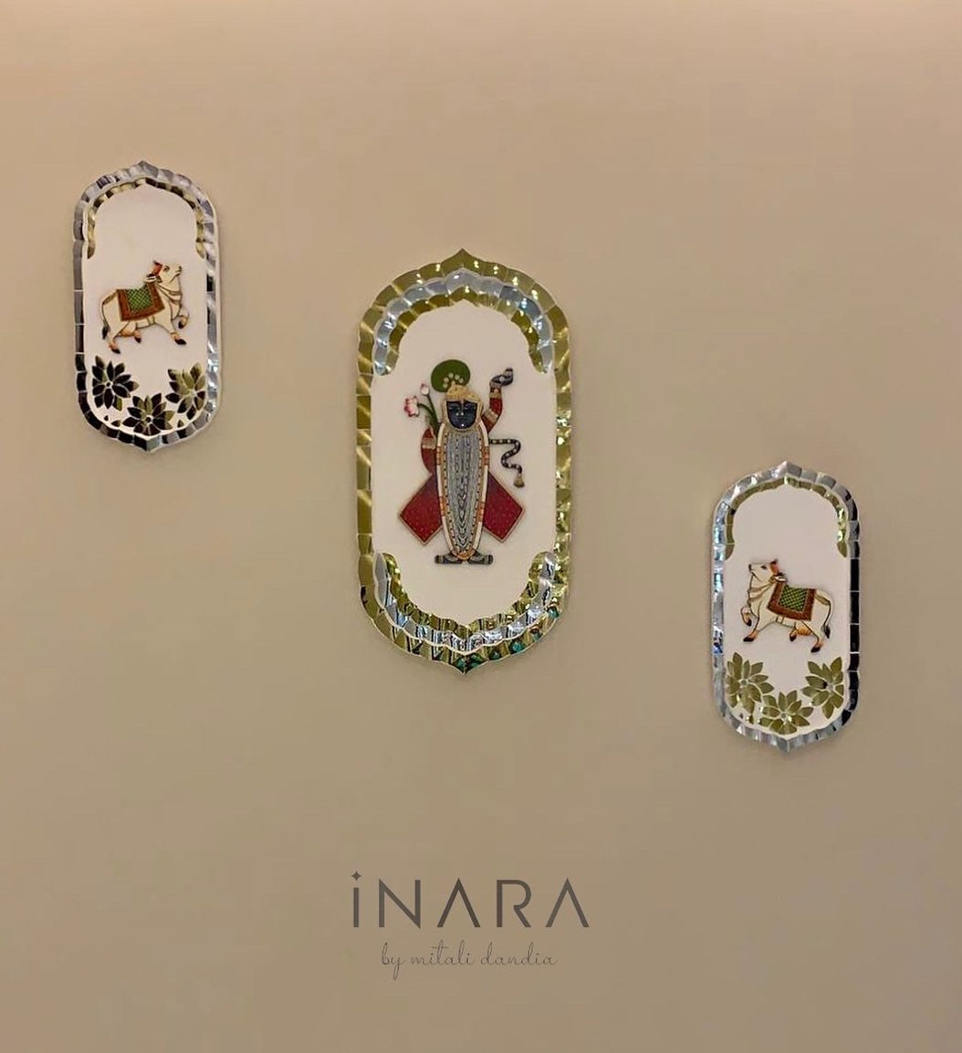 Kamdhenu Thikri Artwork (Set of 2)