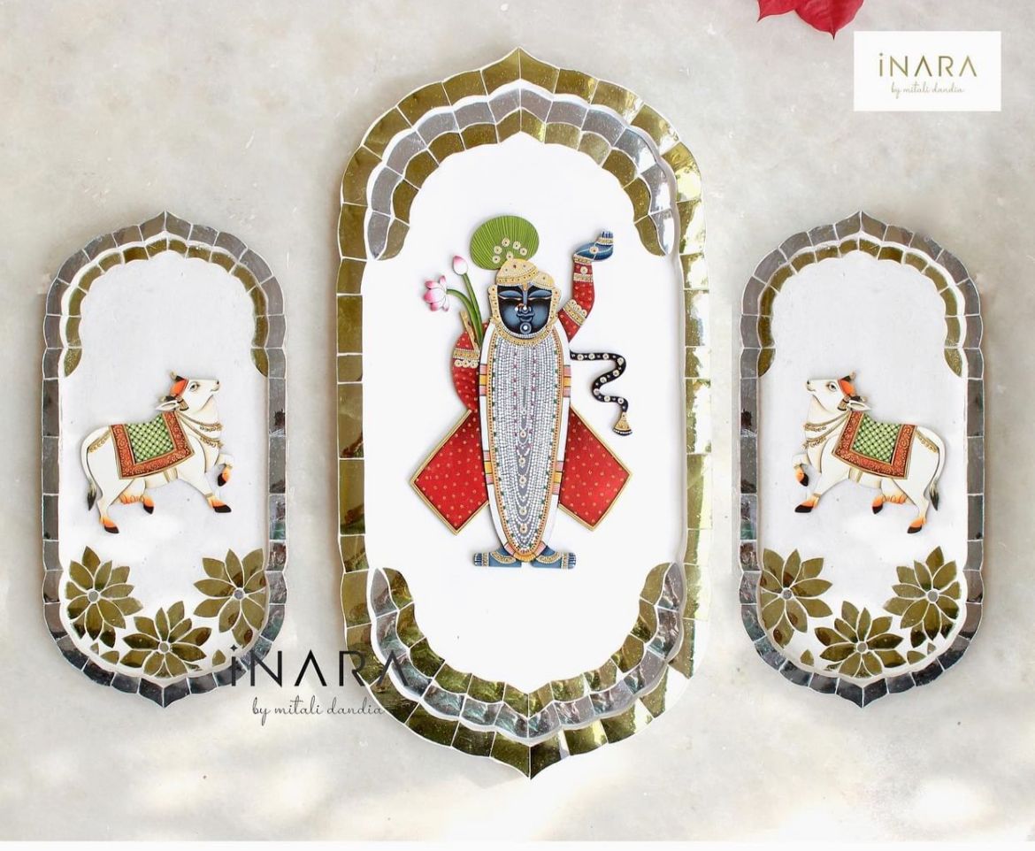 Kamdhenu Thikri Artwork (Set of 2)