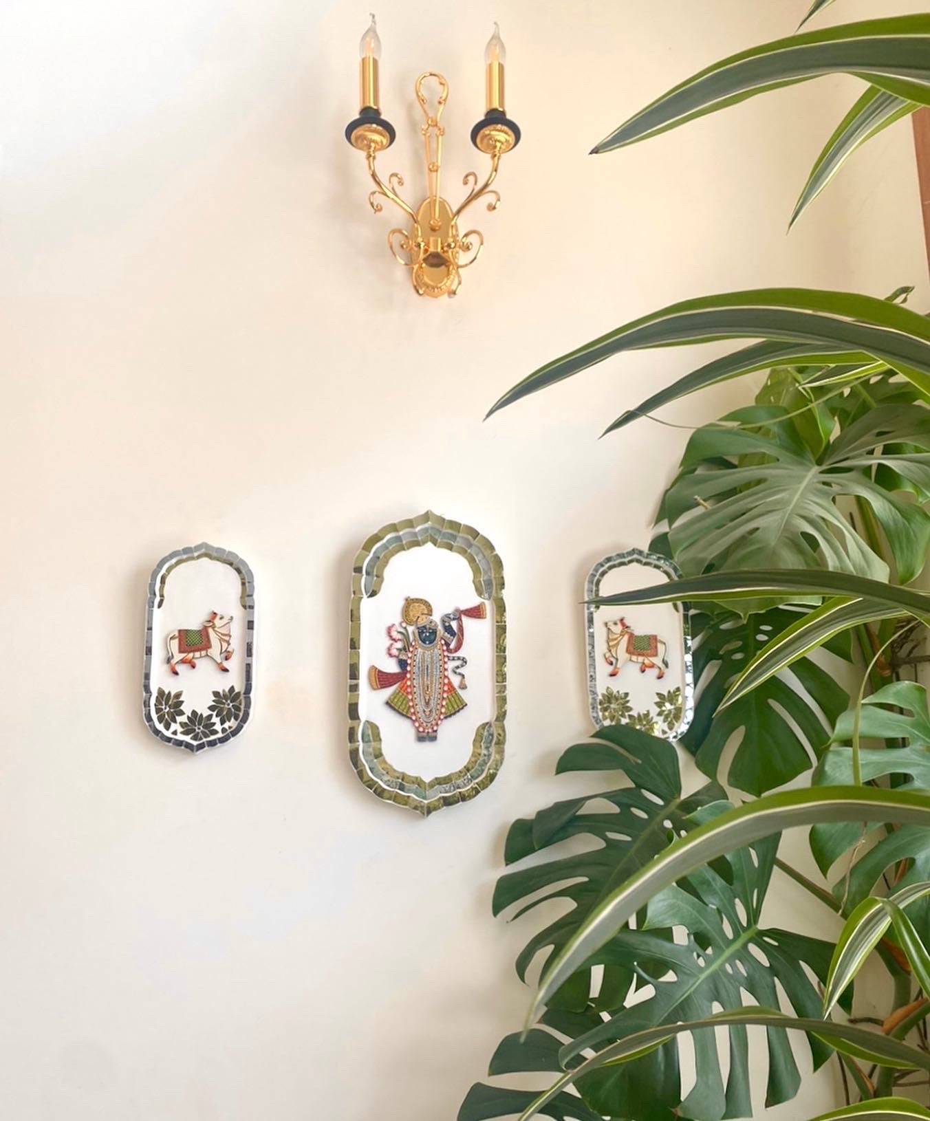 Kamdhenu Thikri Artwork (Set of 2)