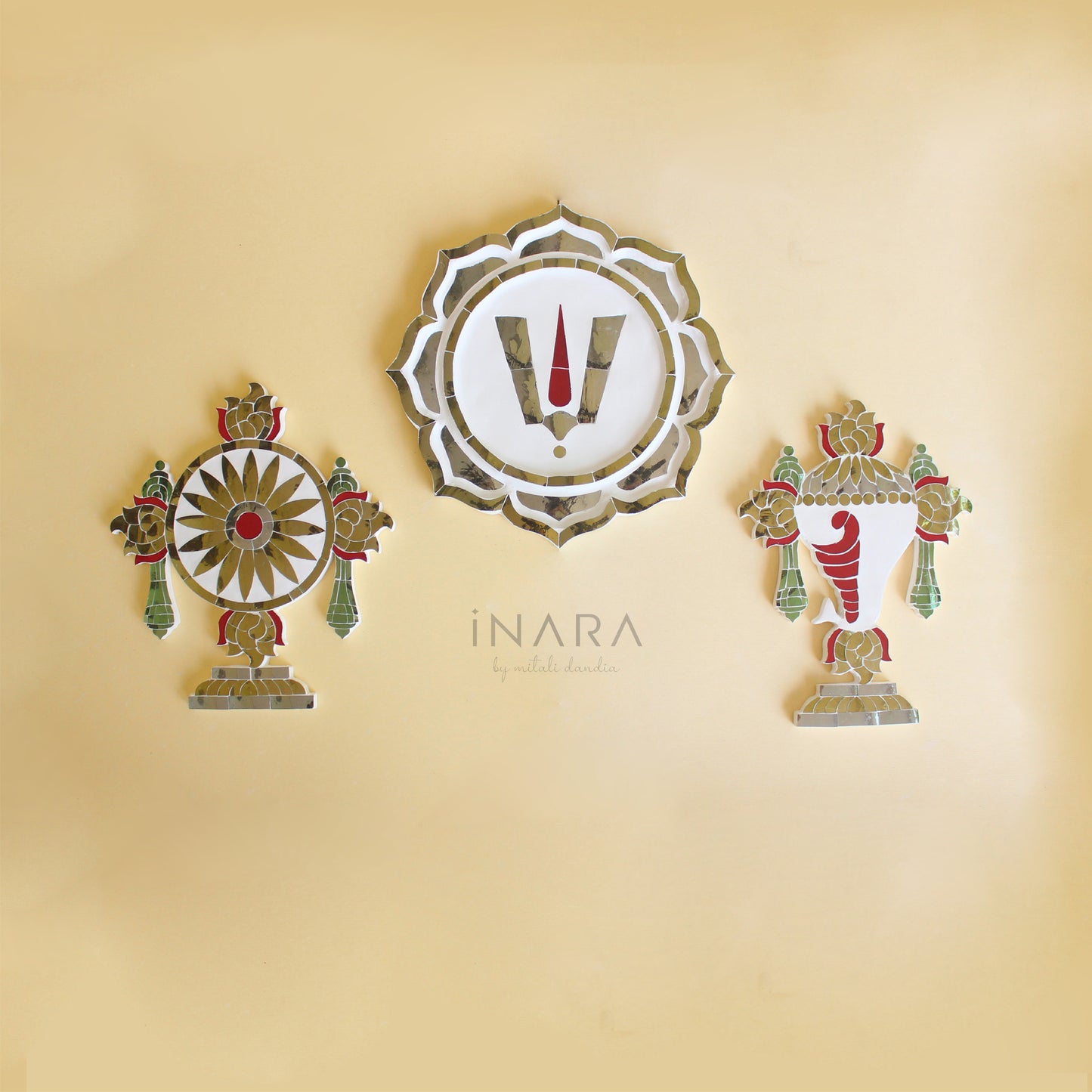 Trinity of Vishnu - Shanku Chakra Namam
